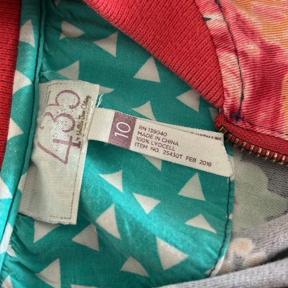 Matilda Jane 435 Cabin Night Floral Raglan Tween Jacket Girls Size 10 - Picture 6 of 9